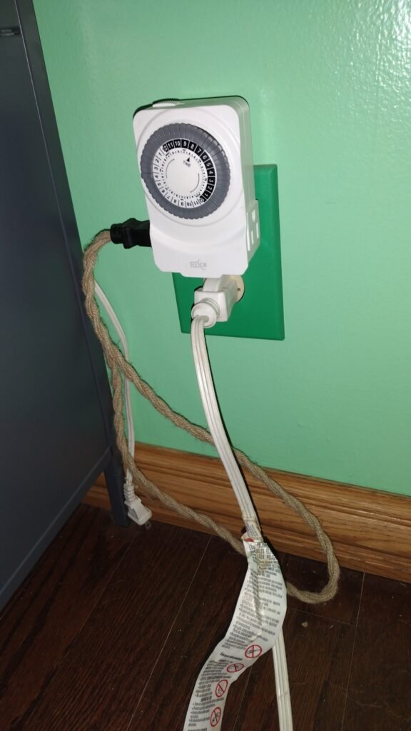 My grow light timer.